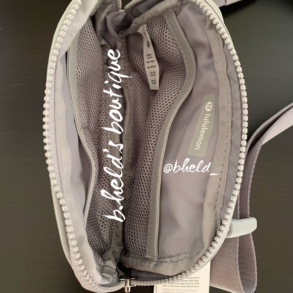 lululemon Everywhere Belt Bag *Extended Strap in Silver Drop OS Brand New NWT - Picture 10 of 15